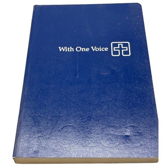 With one voice book Augsburg Fortress paperback copyright 1995 English READ - Picture 1 of 6